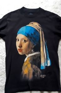 T-shirt la fille aux perles
